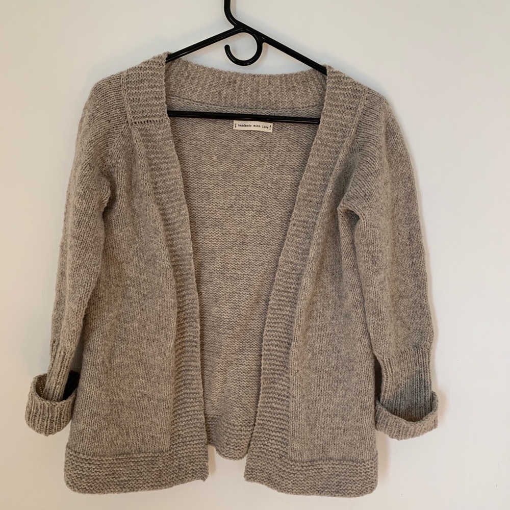 Handmade Wool Cardigan